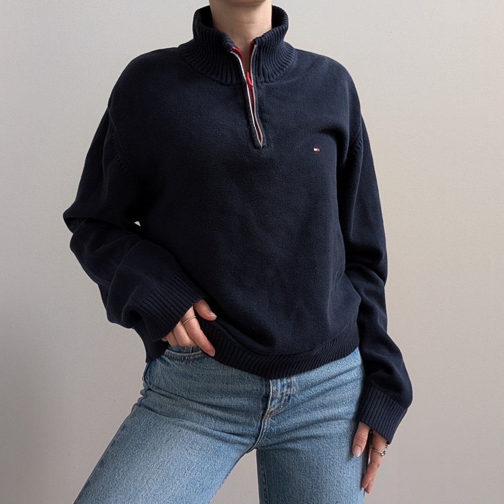 Tommy Hilfiger Half Zip Sweater - Picture 5 of 11